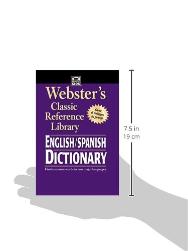 Webster\'s English SPANISH Dictionary
