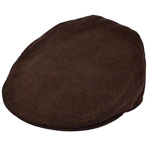 Great Horse Men's Corduroy Flat Cap Cover