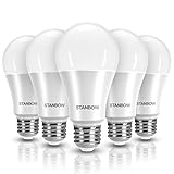 Zuverlässige Qualität: Jede STANBOW E27 Schraubbirne hat CE-geprüft. Bis zu 25.000 Stunden Lebensdauer, sofort betrieben, kein Flackern, hohe Farbwiedergabe (CRI ≥ 80), kein Blei oder Quecksilber, keine UV- oder IR-Strahlung. Es ist Ihr Haushaltsbedarf.