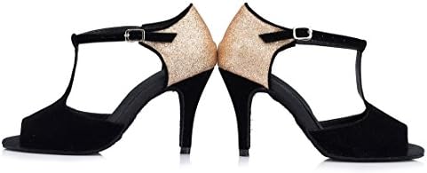 TDA CM1010 Women's Stiletto High Heel T-Strap Dance Sandals Review | Image 5