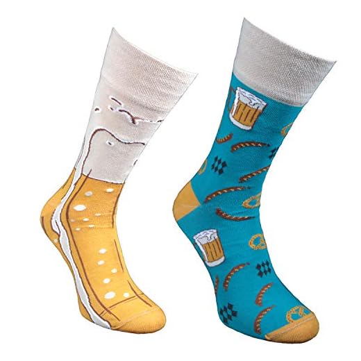 Witzige Socken Männer aus Baumwolle | mit Motiv | lange Motivsocken mit lustigem Muster