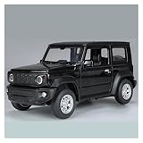 UIFCOG Voitures Moulées sous Pression 1:24 pour Suzuki pour Jimny Modèle Réduit De Voiture en Alliage Moulé sous Pression   Collection   Décoration(Le Noir)