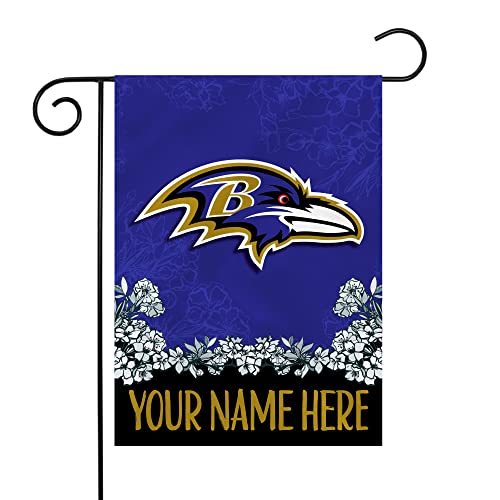 Image of Rico Industries NFL Standard /Primary Personalized 13 inch x 18 inch Double Sided Garden Flag