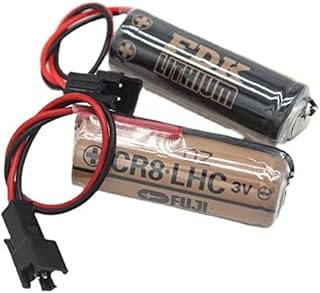 2 Pack Lithium Battery Replaces Fuji FDK CR8.LHC 17430, Toto CR8-LHC TH559EDV410R, TOTO THP3053 Back Up Batteries for Eco EFVS, Toto Flush Valves and Faucets (2 Pack)