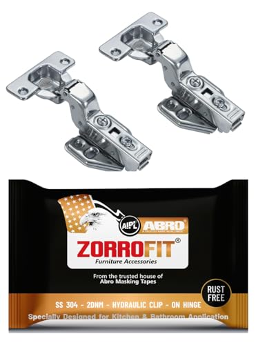 European Style Stainless Steel 2D Clip-on Soft Close Concealed Cabinet Hinges, Non Magnetic(15 Crank- Inset) (B0CPY9QSDV) Amazon Price History, Amazon Price Tracker