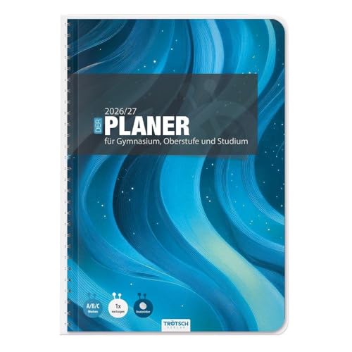 Gymnasialplaner Blue 26/27 TRÖTSCH réduisez le stress des examens