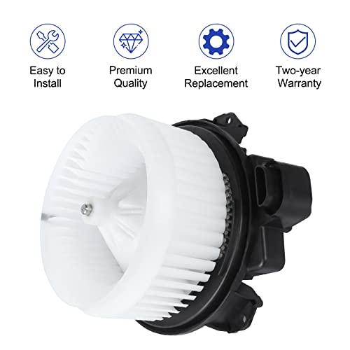 Binwuhi 700249 Hvac Heater Blower Motor With Fan Cage Compatible With 2009-2019 Toyota Corolla, 2010-2015 Prius, 2012-2017 Prius V - Replaces# 87103-02210 75839 Air Conditioning Motor Fan Assembly #TOP3