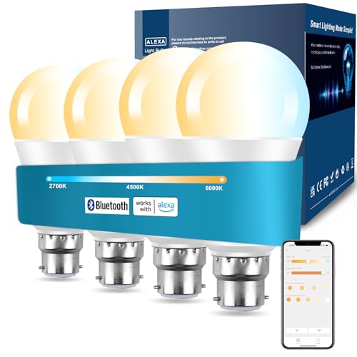 DUSKTEC B22 Smart Bulbs 4 Pack