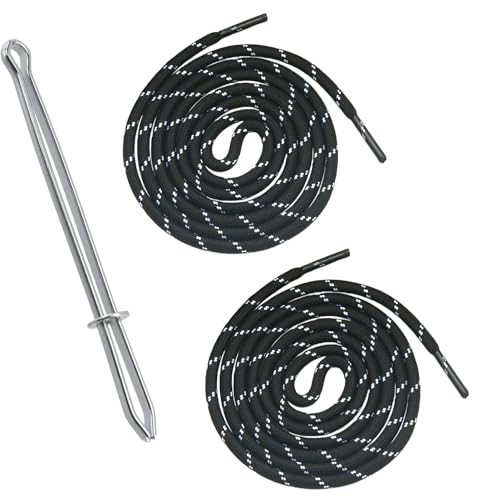 CICISTORY Cordón para Pantalones de Jogging, Cordón de Repuesto de Algodón, Cinta de Cordon para Sudadera, Adecuado para Sudaderas con Capucha, Pantalones, Chaquetas y Sudaderas
