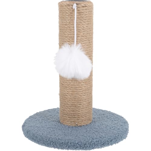 Rascador para Gatos de Sisal con Cuerda Celeste para Interior miniatura 1