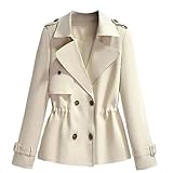 Estilo: Esta Gabardina Combina Perfectamente El Estilo Clásico Con Un Look Moderno Y Único. Perfecto Para Uso Diario, De Negocios O Informal