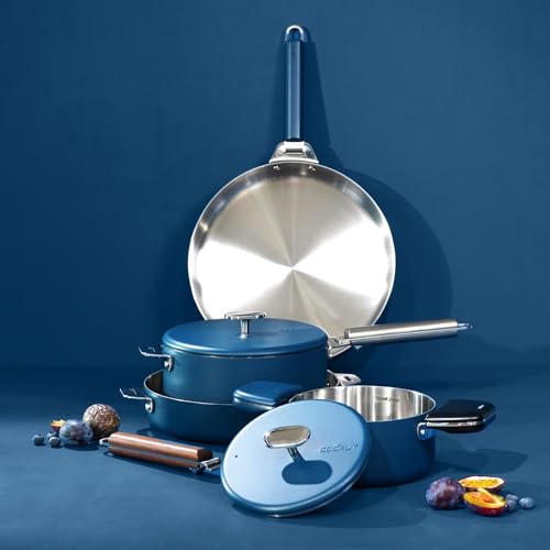 Poêle inox 24cm Cookut Myrtille, gamme La Merveilleuse pour induction - 6