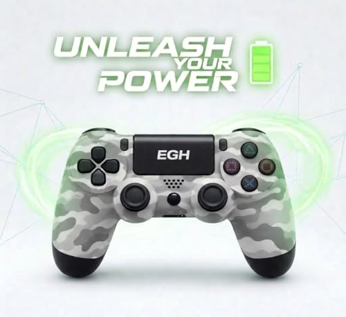 Image of Elite Gaming Hub Wireless Bluetooth Game Controller | Motion Control | Dual Vibration Motors | Rechargeable | Black Compatible with PS4, PC & Android And Iphone