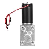 24V 40RPM DC Schneckengetriebemotor 18kg.cm 31mm Hohe Torsion Selbsthemmende Motor Reversed Mini Turbine Getriebemotor für DIY Roboter Drehtisch Türschloss Vorhang Maschine – Ansicht 8
