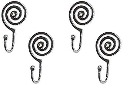 Adonai Hardware Iconium Brass Hat and Coat Hook- Polish Chrome (Supplied as 4 Pieces per Pack)