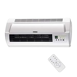Noveen HC 2000 – Luftvorhang mit Fernbedienung – LCD-Display – 2 Leistungsstufen, Farbe