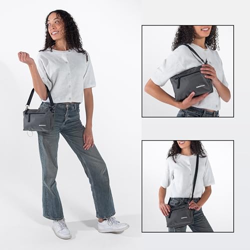 Image of Sherpani Mei, Small Anti Theft Crossbody Purse, Lightweight Cross Body Bag, Handbags, Fashion Trio Bag