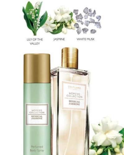 Oriflame Women Sensual Jasmine Eau De Toilette Perfume 50 ml + Body Spray 75 ml