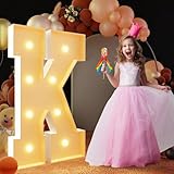 👍【Números y letras iluminados de marquesina】Marcos de mosaico para que puedas personalizar libremente el tema de tu fiesta: cumpleaños, baby shower, boda, Año Nuevo, familia, etc. Las letras grandes de marquesina pueden decorar cualquiera de tus fiestas románticas y ocasiones de celebración. Crea un ambiente romántico y cálido que seguramente sorprenderá a todos en tu fiesta