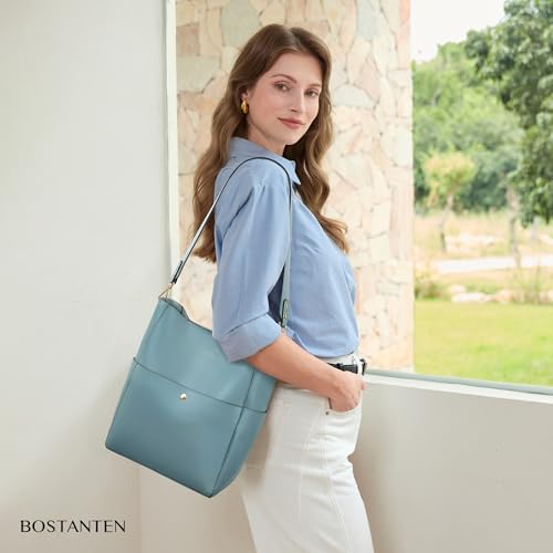 Bolso Tote de Cuero para Mujer Bostanten miniatura 2