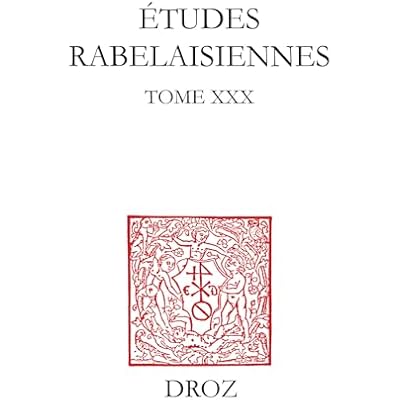 Etudes rabelaisiennes