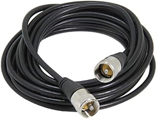 CB Radio Cable 10ft, Ancable 50 Ohm Low Loss RG58 Coax Jumpers, UHF