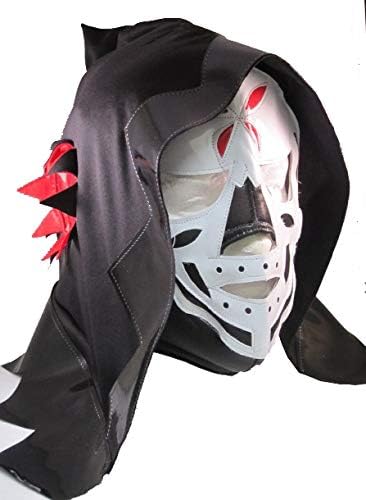 LA PARKA Lucha Libre Wrestling Mask (pro-fit) Costume Wear - Black