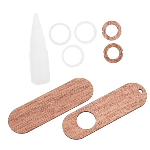 HANABASS Musical Wood for Adults Diy Musical Instrument Guitar Partner for Music Lovers