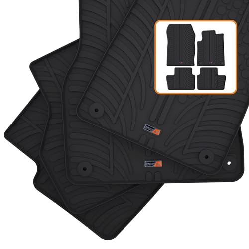 TRAVALL Rubber Car Mats (set of 4) compatible with NISSAN JUKE (2019-Current) 6 TRAVALL Rubber Car Mats (set of 4) compatible with NISSAN JUKE (2019-Current) - Image 6