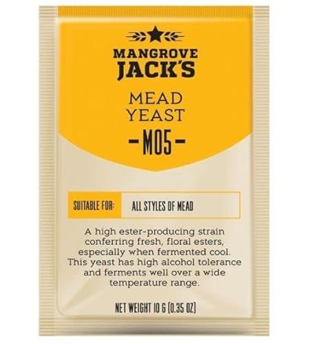 Levure de hydromel 10g/25L - Mangrove Jack’s M05 - Levure Mead - Fermentation | Levure sèche | levure de vin | vente en gros de levure Cover
