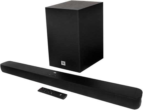 Ofertas Exclusivas da Amazon JBL, Soundbar, Bluetooth, Cinema SB180, 2.1 Canais, Subwoofer de 6,5" Sem Fio