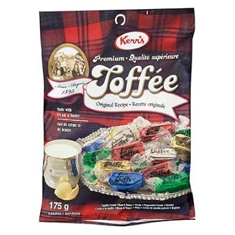 Kerrs Assorted Toffee, 12pk, 175g/6.2oz., {Imported from Canada}