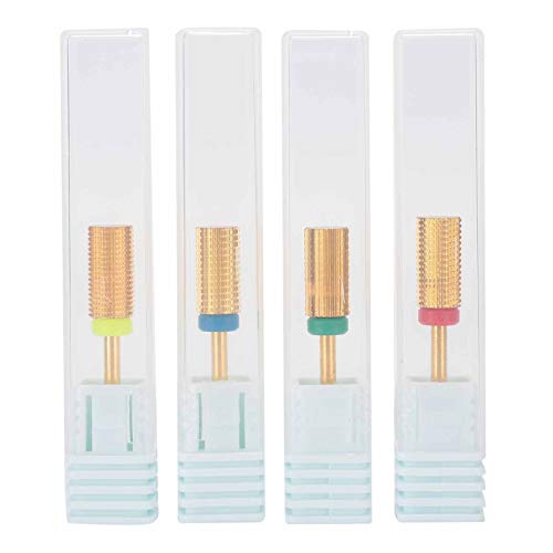 Set de 4 Puntas de Taladro para Uñas de Aleación de Tungsteno miniatura 1