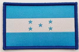 Aufnäher mit Honduras-Flagge, bestickt, Honduras-Emblem, bestickt, Honduras-Militär-Patches, Honduras-Aufnäher (Honduras)