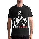 WINCCOR Sam Singer Cooke Shirt Men's T-Shirt Classic Short Sleeve Top Fashion Tee Large Black