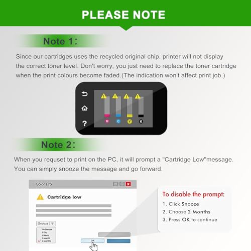 MEGOFFICE 207A Toner Schwarz (mit Chip) Kompatibel mit HP W2210A W2210X 207A 207X Toner für HP Color Laserjet Pro MFP M283fdw M283fdn M282nw M255dw M255nw