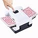 FEIERYA Automatic Card Shuffler 2 Deck,Rechargeable Electric UNO Poker Shuffling Machine,Playing Card Shuffler for Home Card Game,Travel