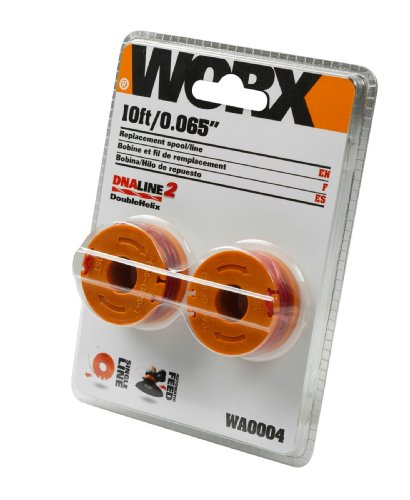 WORX WA0004 (2) Replacement Trimmer Line for Select Cordless String Trimmers