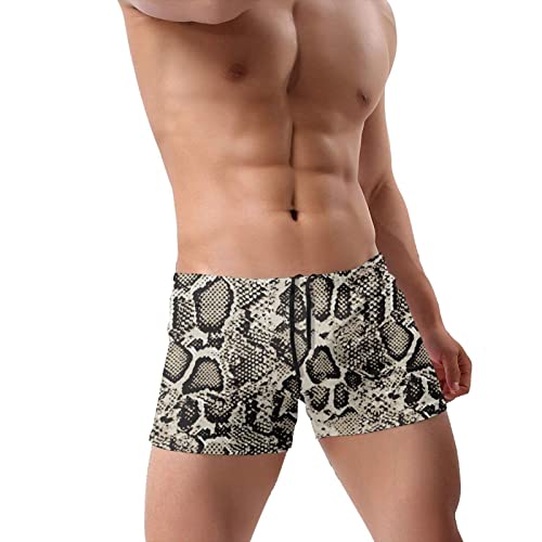 Orange Monarch Butterflies Mens Trunks Swimwear Brief Swimsuit Shorts Boxer Pants3
