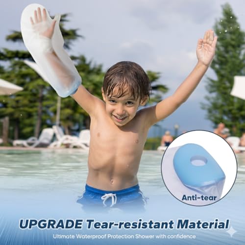 Housse de plâtre imperméable bras protection étanche coude et main