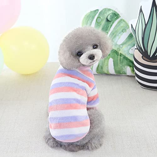 Ropa para perros pequeños que tiemblan de frío chaleco L 4