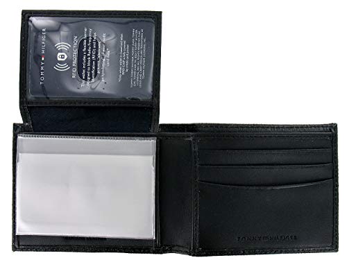 Tommy Hilfiger Mens Black Bi-Fold Wallet3