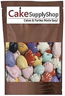 Edible Beach Sea Side Rocks For Cake Decoration and Candy Buffets (8oz Chocolate SeaShells)