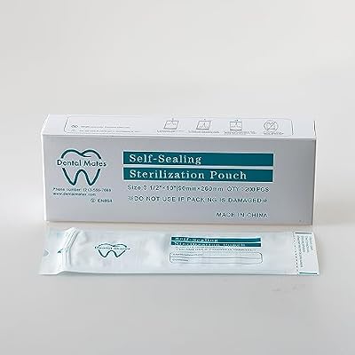 Self-Sealing Sterilization Pouches - 3.5 x 10, 200 Pouches per Box