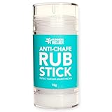 RUBSTICK - Bálsamo antirozaduras de 75 g para evitar irritaciones, rozaduras y ampollas durante el deporte. Resistente al sudor, impermeable, fácil de aplicar, ingredientes naturales, aroma neutro (75