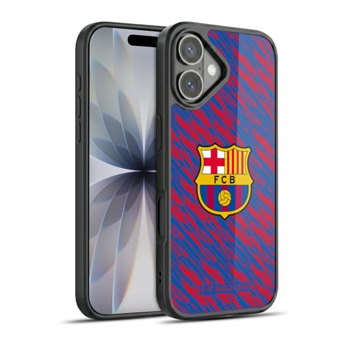 Coque gel renforcé iPhone 17 antichoc militaire avec le blason officiel FC Barcelona