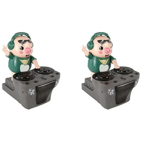 Demaxiyad DJ Swinging Piggy Toy for Kids Cover