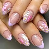 【Diseños Exquisitos】Elige entre una amplia variedad de uñas falsas con elegantes diseños, colores y estilos. Desde elegantes puntas francesas, detalles con brillo, tonos rosa nude y estampados florales hasta los modernos diseños cromados, degradados y de temporada, hay un set perfecto para cada estado de ánimo y ocasión. Combinando clásicos atemporales con tendencias modernas, estas elegantes uñas press on realzan tu look, te dan confianza y te convierten en el centro de atención en cualquier reunión social.