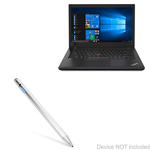 BoxWave �X�^�C���X�y�� Lenovo ThinkPad T480 �^�b�`�X�N���[���t�� (14�C���`) �Ή� - AccuPoint Active Stylus�A�ɍ׃`�b�v�t���d�q�X�^�C���X - ���^���b�N�V���o�[