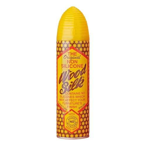 Wood Silk Furniture Polish Smooth Easy Application Long Lasting Rich Shine Protective Finish Easy to Use Ideal for Tables Cabinets Chairs Shelves Doors & Panels 250ml (Pack of 1)